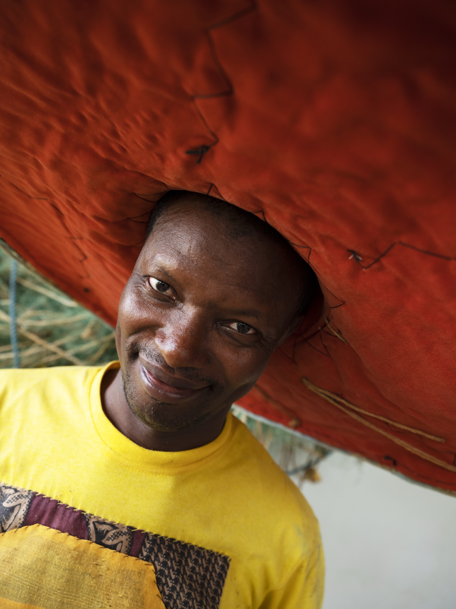 Patrick Tagoe-Turkson, an artist we met in Ghana