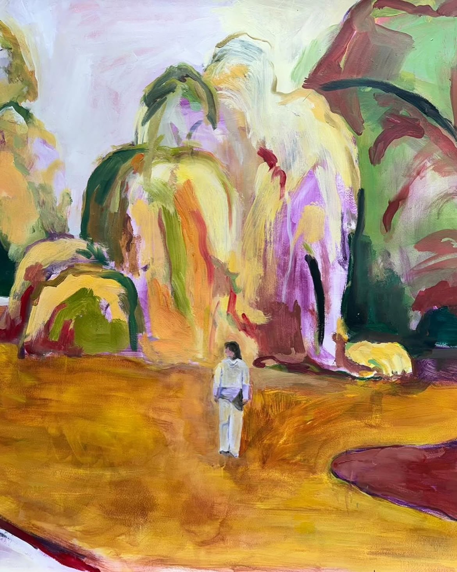 A work by Sanae Arraqas